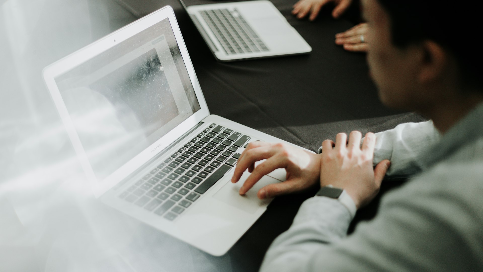 Designers running a website accessibility audit in a home office